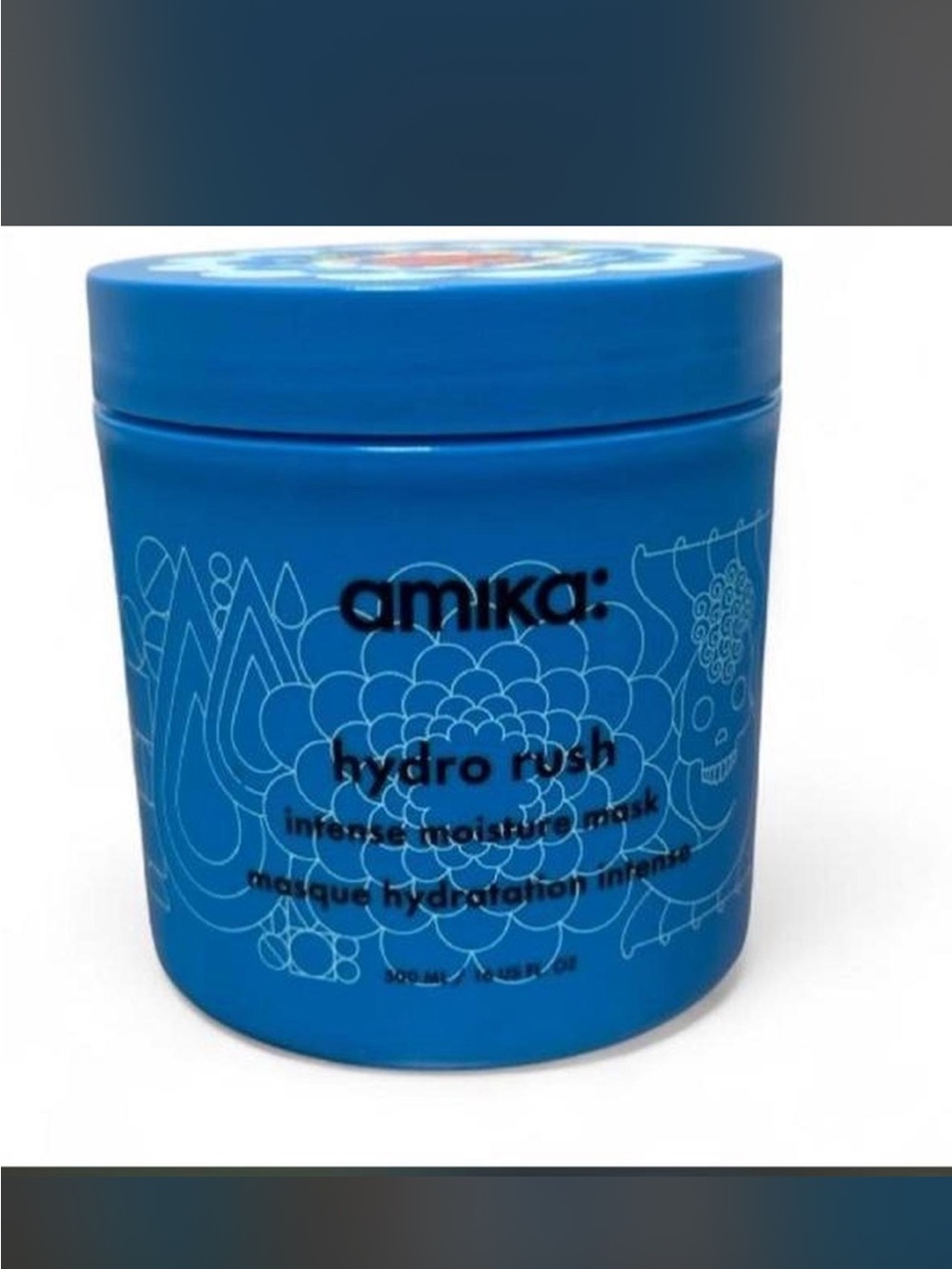 New Amika Hydro Rush Intense Moisture Mask. 16fl oz.